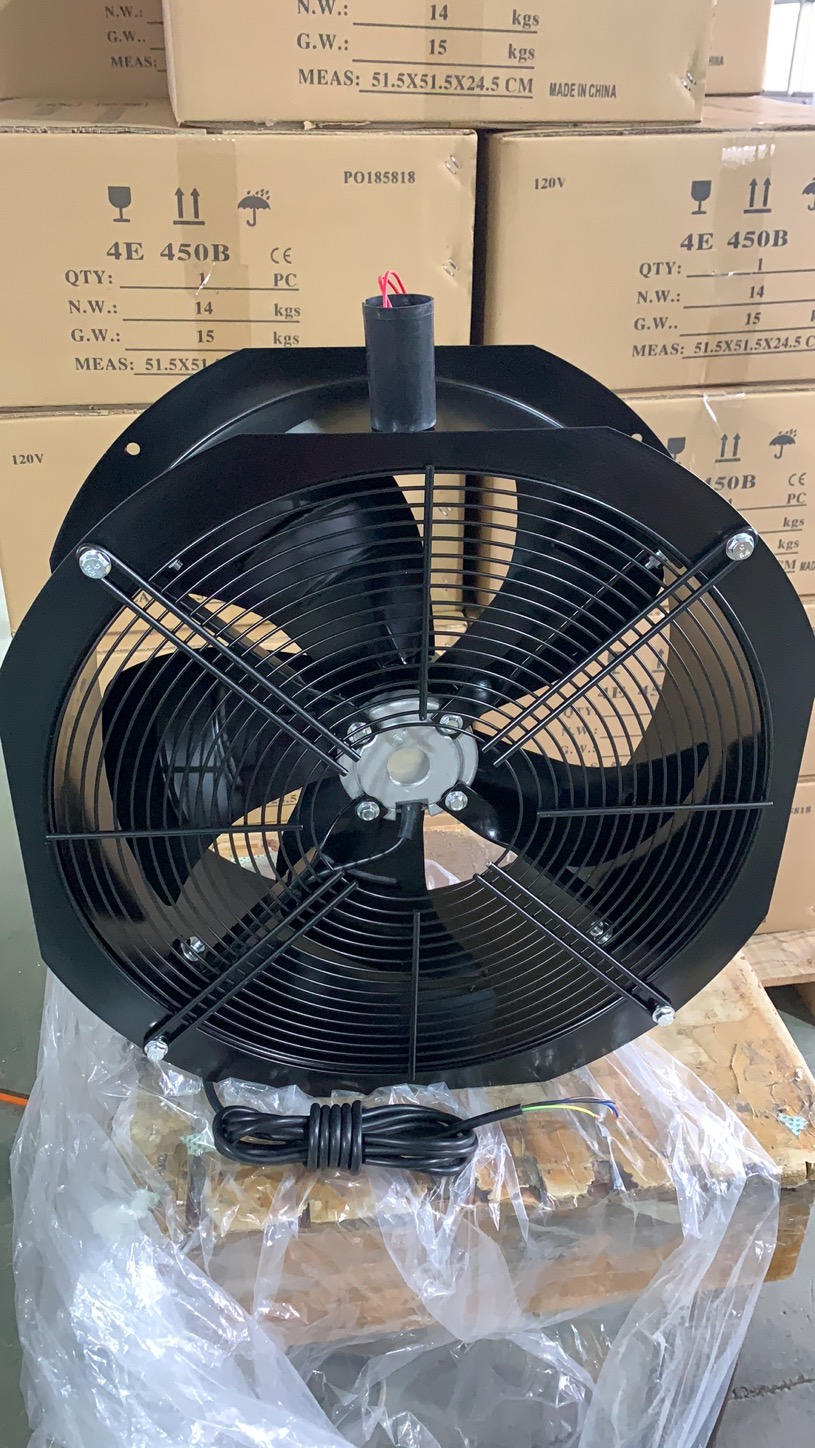 Pošiljka: Aksialni ventilator ECF102EA2DA-350 v ZDA