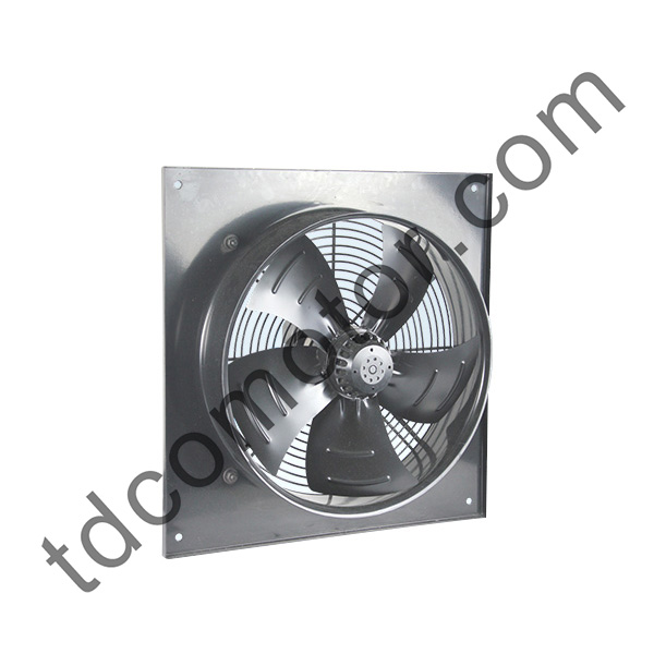 YWF-400 4E-400 100% bakrena žica 400 mm aksialni ventilator z okvirjem