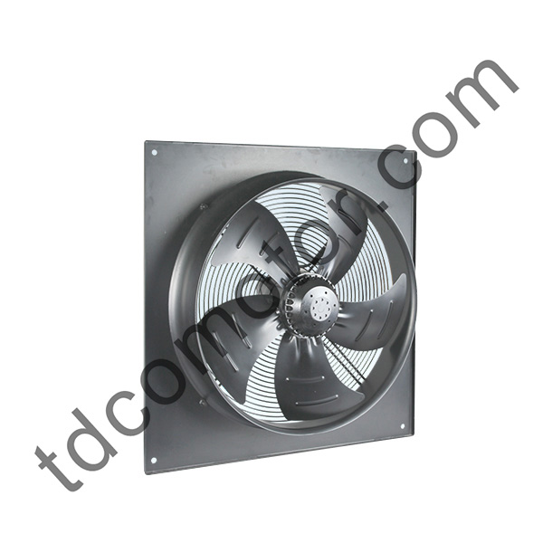 YWF-630 4E-630 100% bakrena žica 630 mm aksialni ventilator z okvirjem